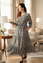 Katie Black & Ivory Dress