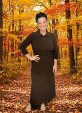 Adorable Lounge Dress-French Roast (Dark Brown)