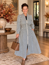 Aleah Smocked Waist Midi Dress