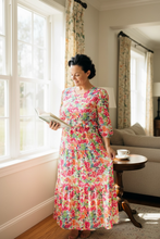 Amanda Pink Floral Dress