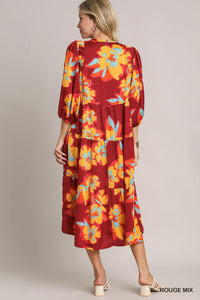 Marissa Floral Boho Dress