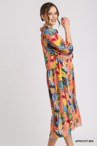 Tropics Meets Boho Dress