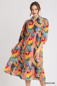 Tropics Meets Boho Dress