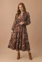 Julia Frilled Floral Dress
