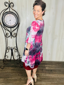 Loving The Color-Tie Dye Tunic