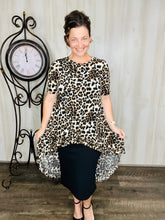 Summer Leopard-High Low Tunic