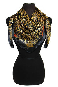 Leopard Print Scarf-Assorted Colors