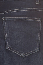 Lacy Detail Jean Skirt-Dark Wash