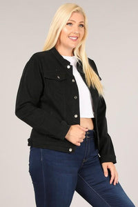 Lisa Black Jean Jacket
