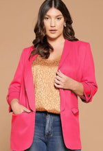 Selena Hot Pink Blazer