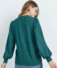 Tiffany Puff Sleeve Top-4 Color Options & PLUS