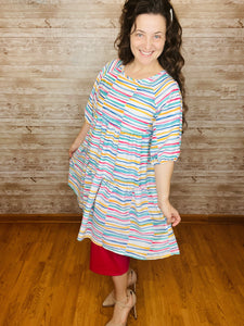 Stripes of Many Colors Tunic