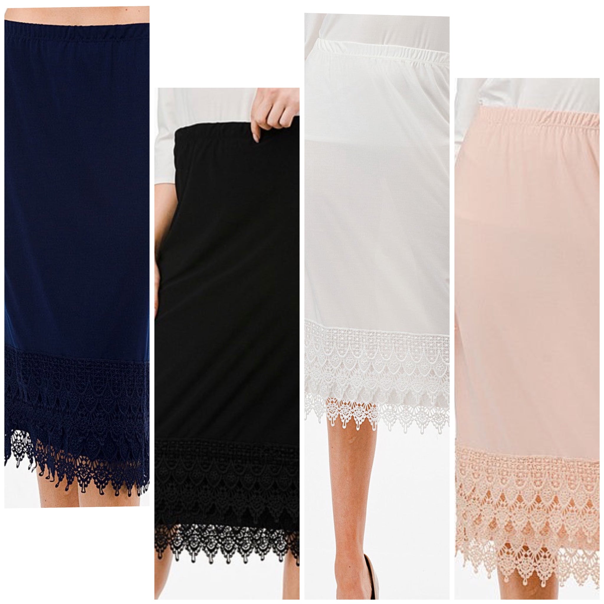 Jessica Lace Skirt Extender – The King's Daughter Boutique