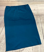 Laura Blue-Teal Pencil Style Skirt