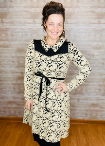 Juliet Crochet & Lace Dress