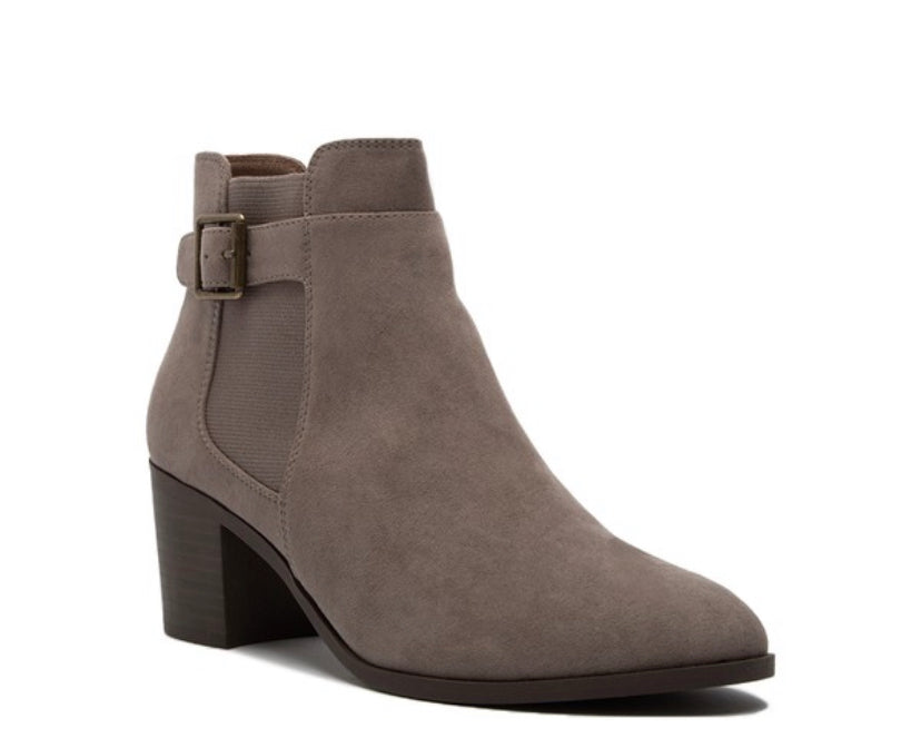 Jaqueline Taupe Ankle Boots