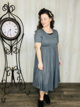 All Day Style Dress- Charcoal