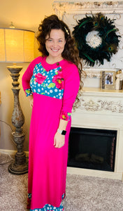 Must Have Maxi Dress-Pink Dot