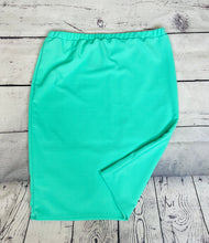 Laura Mint Pencil Style Skirt-Textured (PLUS)