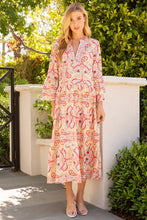 So Paisley Tiered Dress